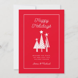 Convites ADICIONAR SUA FOTO Feriados Árvore de Natal Mode