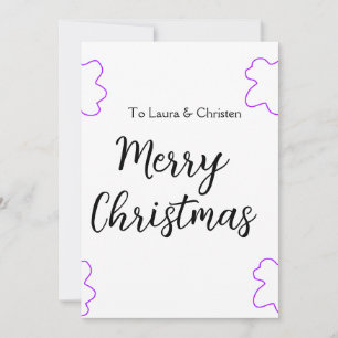 Convites Adicione o nome do Feliz Natal texto oferta de fam