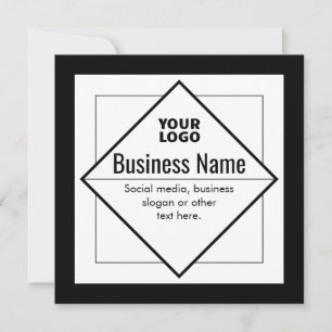 Convites Adicione o Seu Logotipo Modelo Personalizável