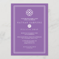 Adinkra Nyame Dua - Símbolo Lavanda Casamento