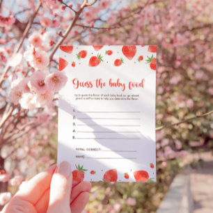 Convites Adivinha O Jogo Da Comida Do Bebê, Chá de fraldas 