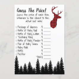 Convites Adivinha O Jogo Do Chá de fraldas De Preços