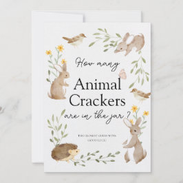 Convites Adivinhem Quantas Craques De Chá de fraldas Woodla