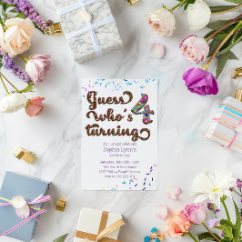 Convites Adivinhem quem está virando 4 cozinhas com asperso