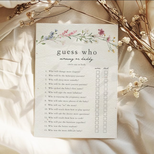 Convites Adivinhem quem Mamãe ou jogo de Chá de fraldas de  (Criador carregado)