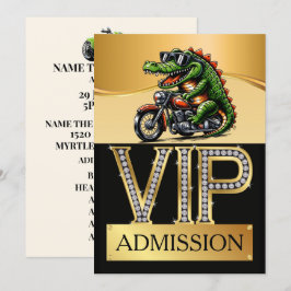 Convites Admissão VIP Festa de Encontro de Motociclistas