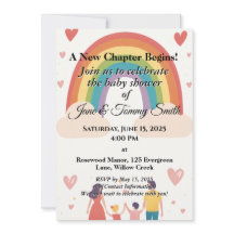 Adoção do Chá de fraldas Arco-Íris