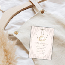 Adorable Modern Bow Asian Dumpling Baby Shower 