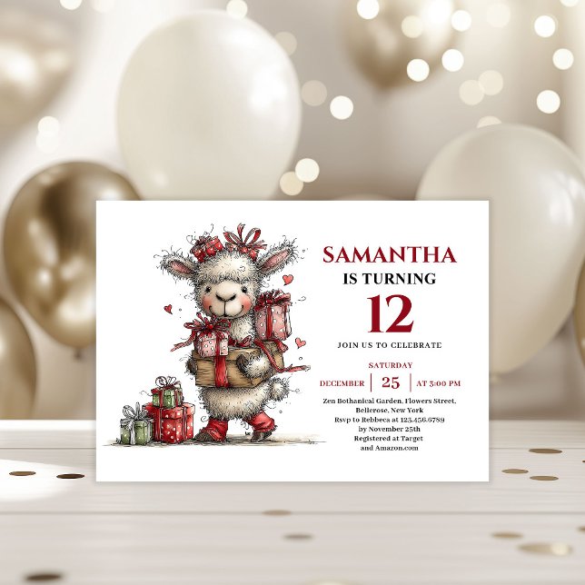 Convites Adorable whimsical animals theme kids birthday  (Adorable whimsical animals theme kids birthday invitation

)