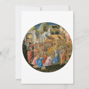 Convites Adoração dos Magos por Fra Angelico e Filippo 