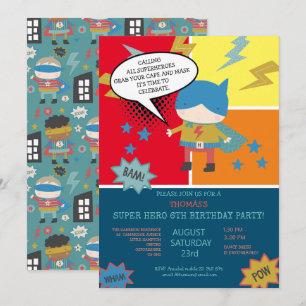 Convites Adoráveis crianças com tema de livro de histórias 