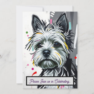 Convites Adoráveis de Cachorrinho para qualquer oc