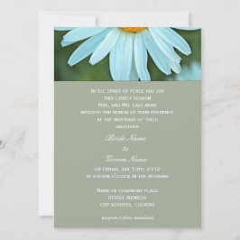 Convites Adorável, convidando o casamento das flores de mar