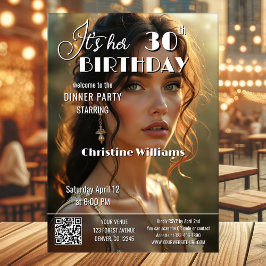 Convites Adult Magazine Cover Stylish Birthday