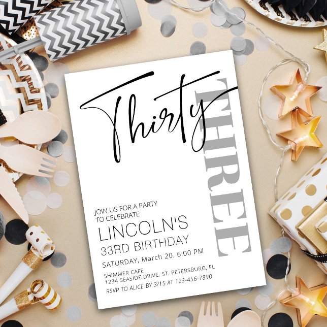 Convites Adulto Aniversário 31 32 33 34 35 36 37 38 39 (Criador carregado)