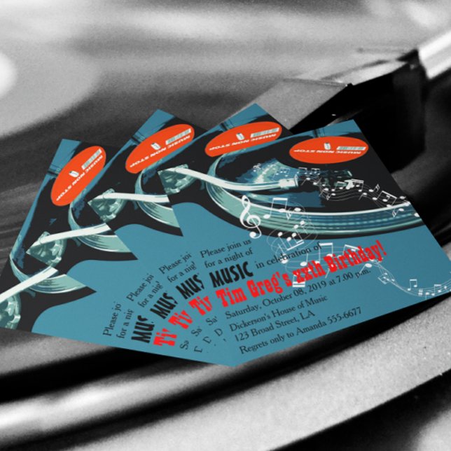 Convites Adultos - Festa de aniversário (Criador carregado)