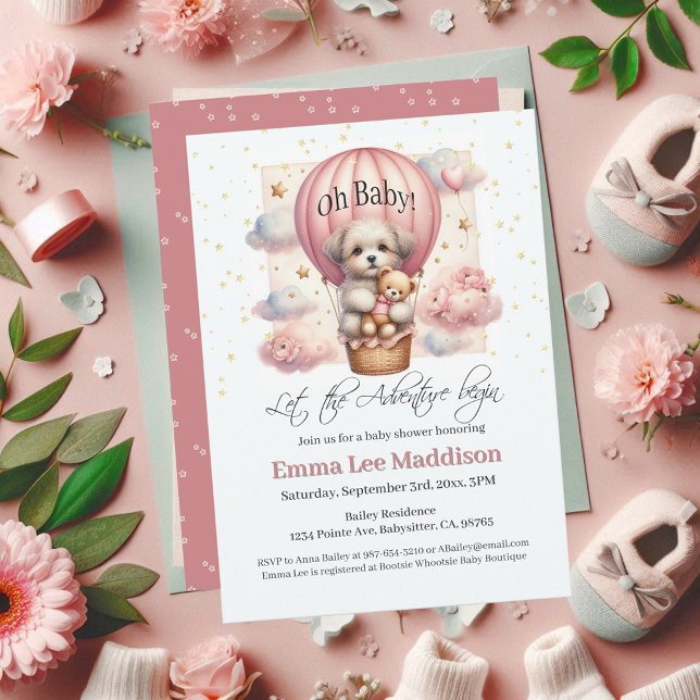 Convites Adventure começa a colocar água no balão de ar que (Criador carregado)