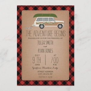 Convites Adventure inicia Casamento com Canoagem SUV no Pai