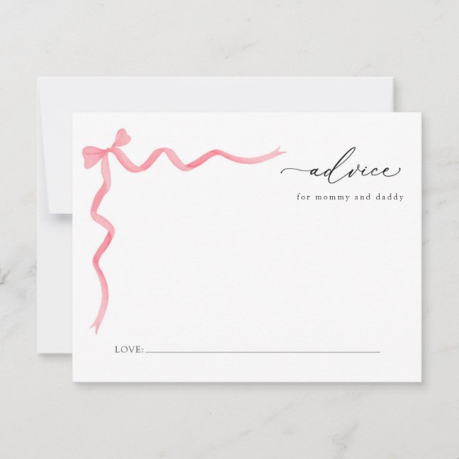 Convites Advertência Para Bebês De Arco Rosa Para Mamães E  (Frente)