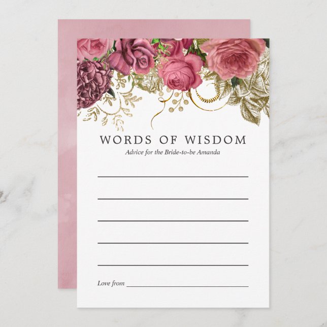 Convites Advertência sobre Chá de panela de emboscada e Dou (Frente/Verso)