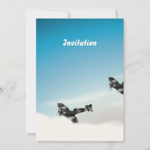 Convites Aeronaves Antigas