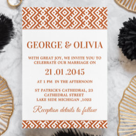 Convites African Print Wedding