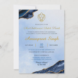 Convites Ágata Marinho Sri Sukhmani Sahib Path 18º Aniversá
