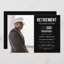 Agente Policial Thin Blue Line