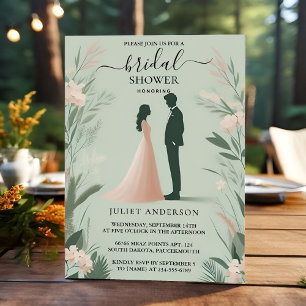 Convites Agora, embuste o Chá de panela verde do Sage Mint