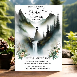 Convites Agora Rio Chuva Enfumaçado de Nuvem Chá de panela