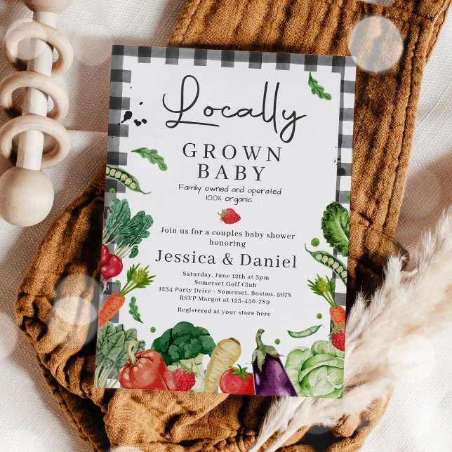 Convites Agricultores Comercializam Chá de fraldas De Bebê  (Criador carregado)