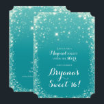 Convites Água Azul Celeste Noite Estrelada Céu Celestial Do<br><div class="desc">personalizar para qualquer evento</div>