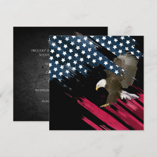 Convites Águia caida no sinalizador