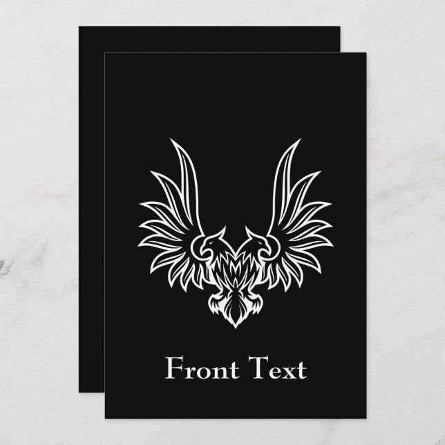Convites Águia com duas cabeças (Frente/Verso)