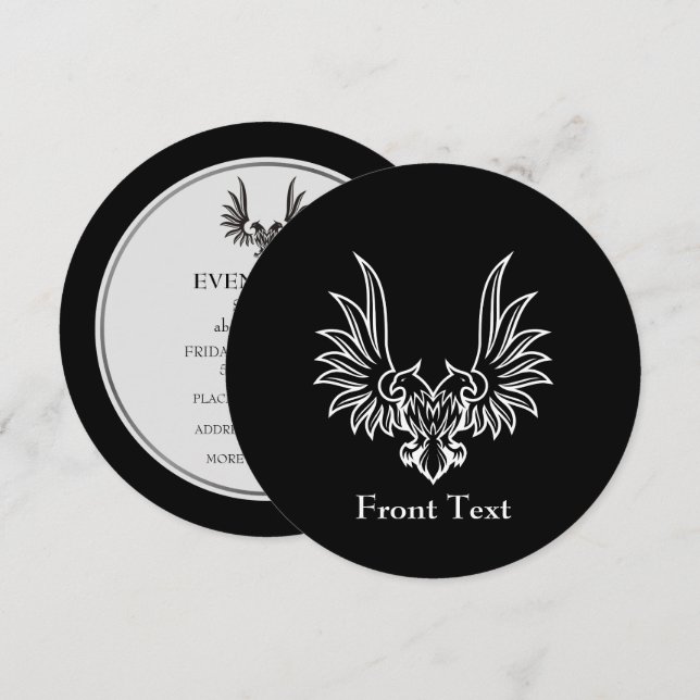 Convites Águia com duas cabeças (Frente/Verso)