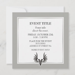 Convites Águia com duas cabeças