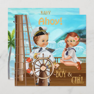 Convites Ahoy, são gêmeos