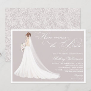 Convites Aí vem o chá de panela da noiva