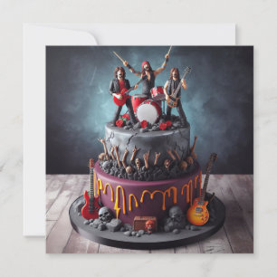 Convites AINDA ESTÁ ROCHANDO, Velho Adulto Celebração de An