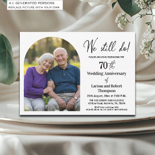 Convites Ainda Fazemos Foto de Aniversário de Casamento de 