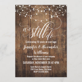 Convites Ainda Fazemos Renovação De Vow