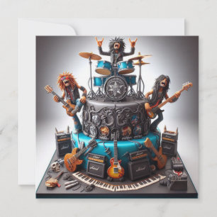 Convites AINDA ROCANDO, Celebração de Aniversário de Adulto