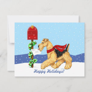 Convites Airedale Christmas Dale Mail