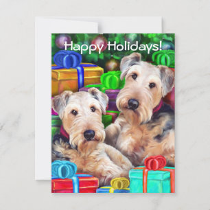 Convites Airedale Natal Aberto Agora