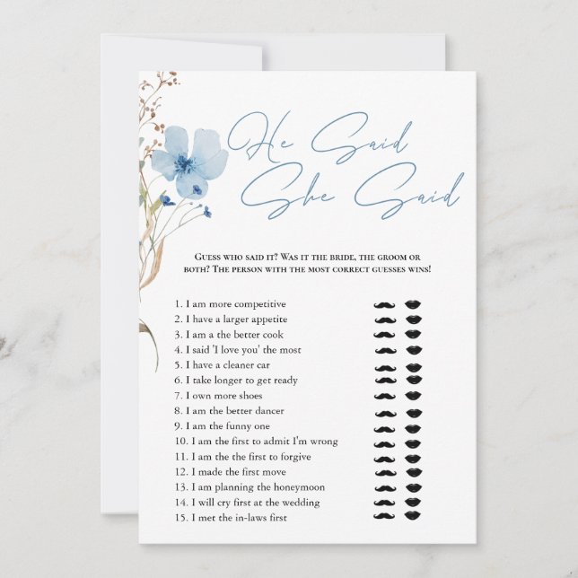 Convites Airy Eucalyptus Greenery Boho Rustic Bridal Shower (Frente)