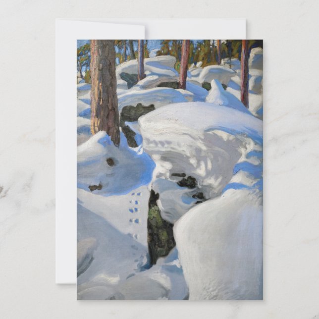 Convites Akseli Gallen-Kallela - Leão do Lynx (Frente)