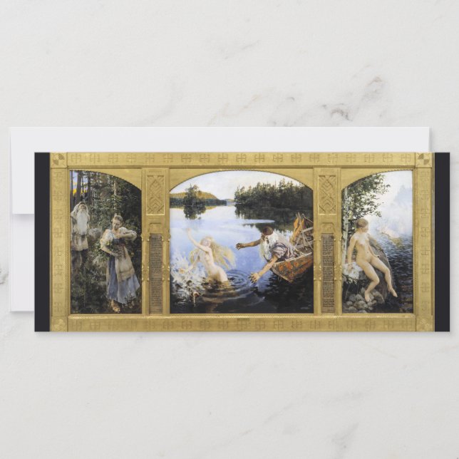 Convites Akseli Gallen-Kallela - Mito Aino (Frente)