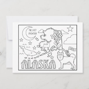 Convites alaska colora-me colagem