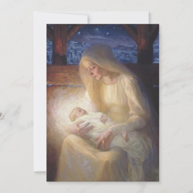 Convites Albert Edelfelt - Madonna (Frente)