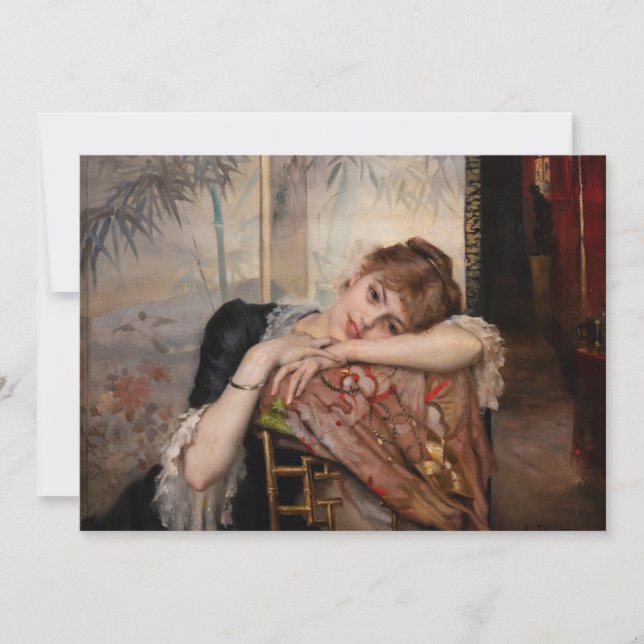 Convites Albert Edelsense - O Parisienne / Virginie (Frente)